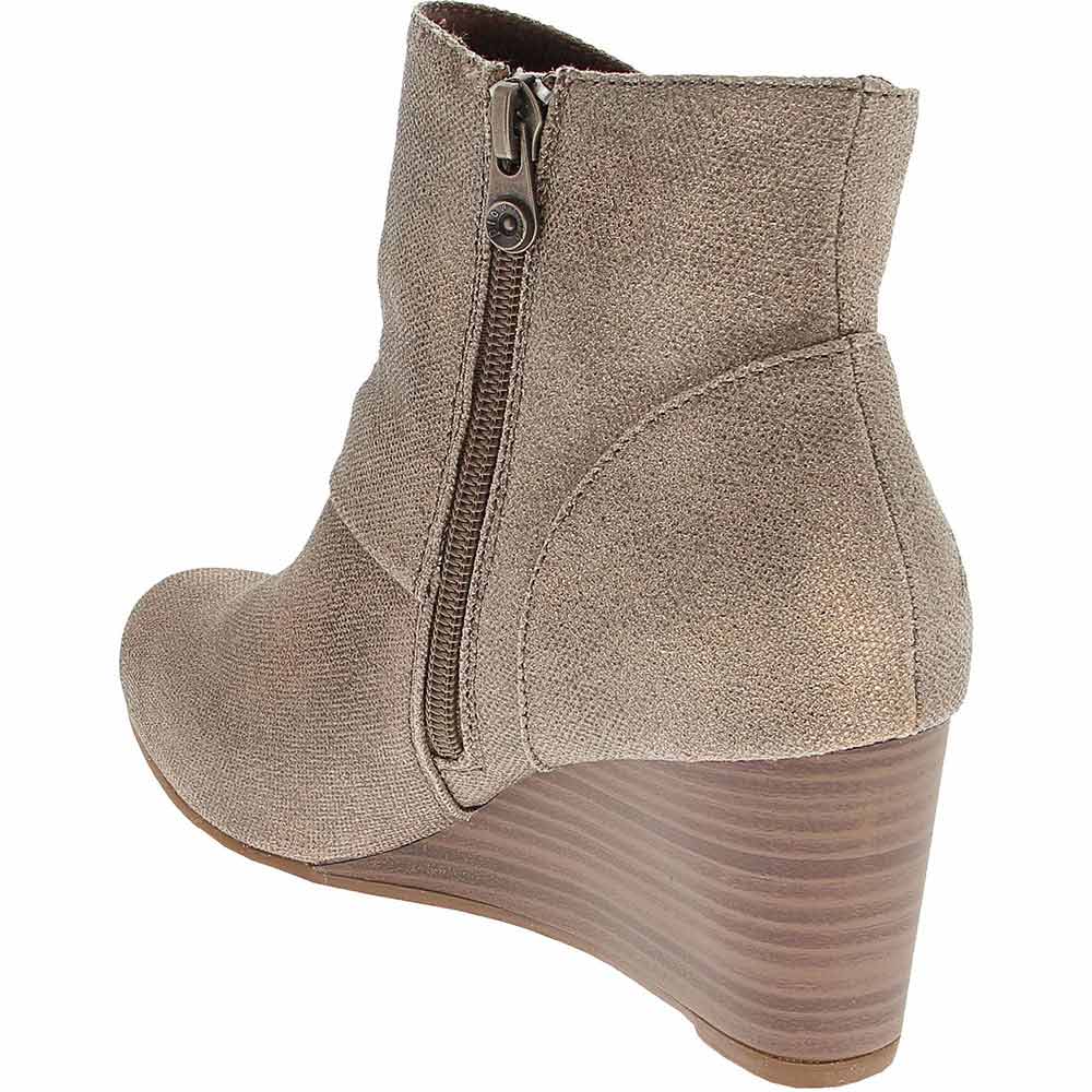 Blowfish Baldwin Casual Boots - Womens Taupe Back View