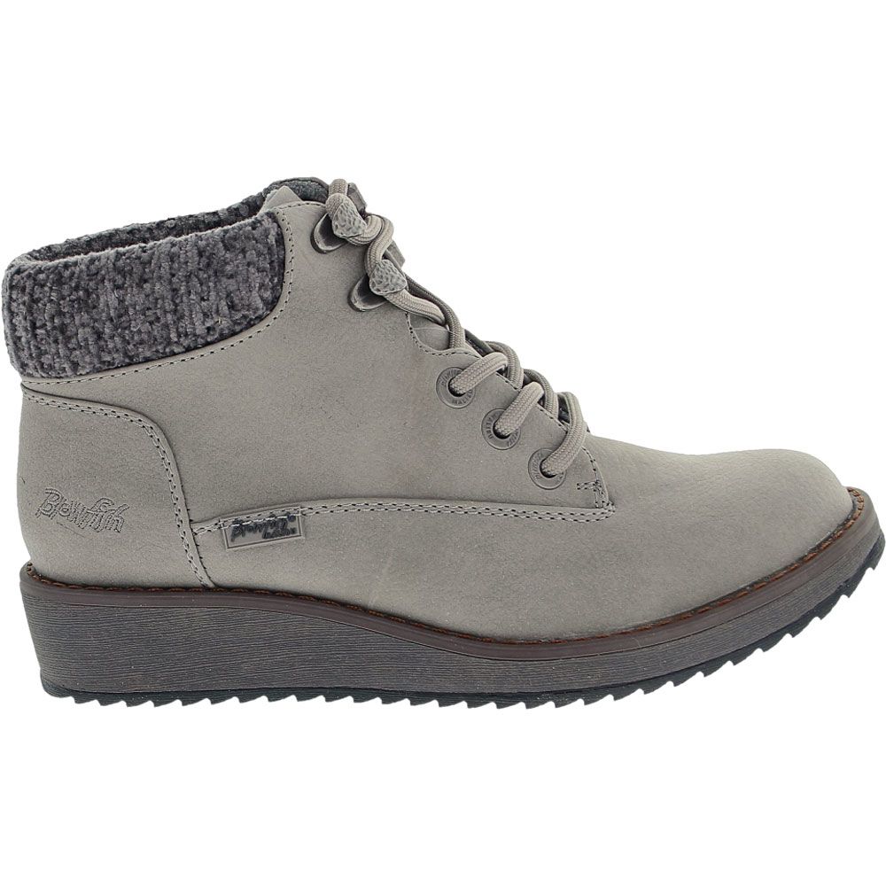 Blowfish Comet Womens Casual Boots Foggy Saddle Rock Side View