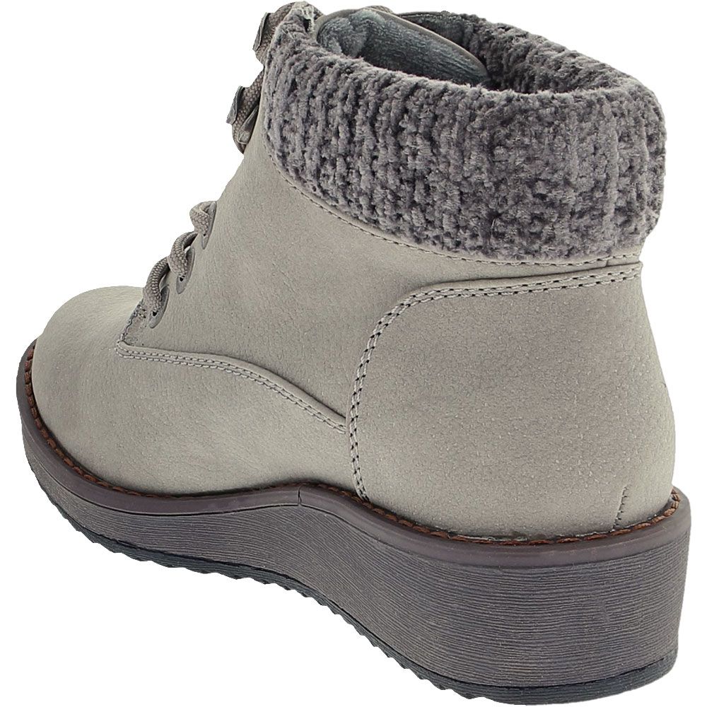 Blowfish Comet Womens Casual Boots Foggy Saddle Rock Back View