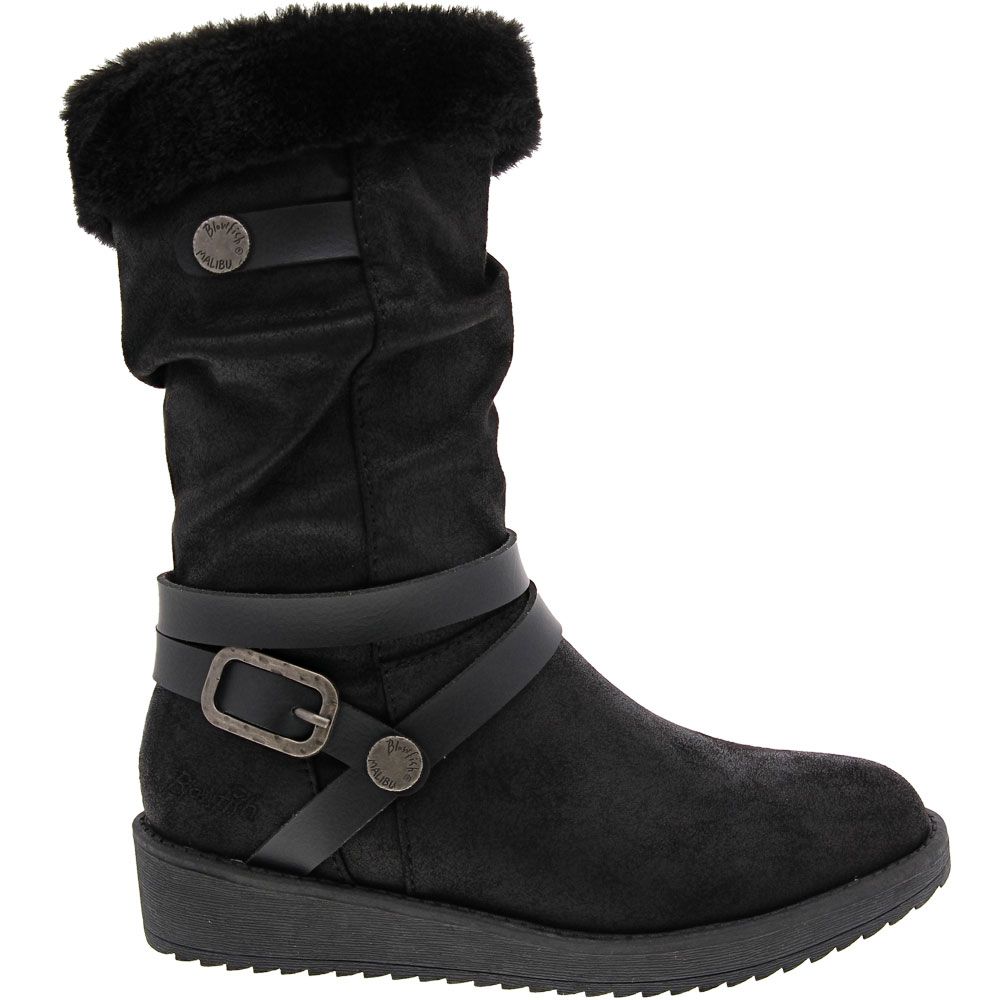 Blowfish Chicago K Boots - Girls Black Side View