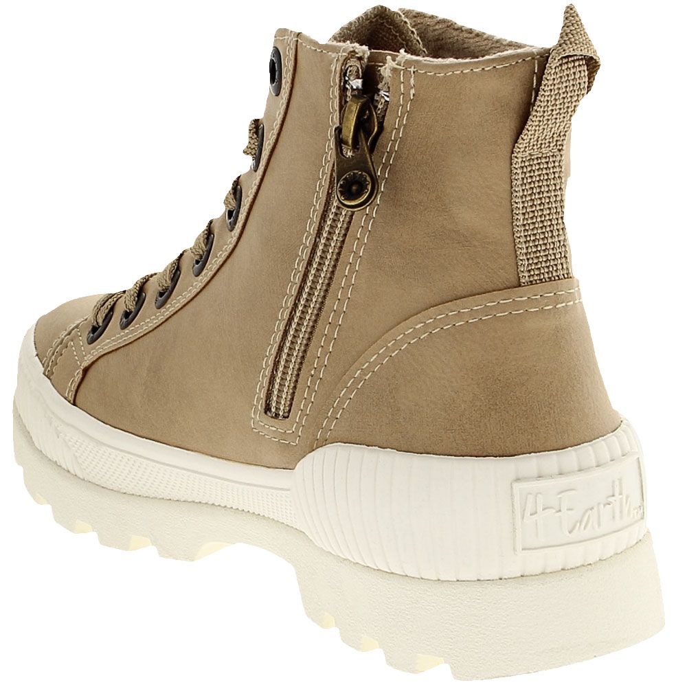 Blowfish Forever-12b Casual Boots - Womens Natural Back View