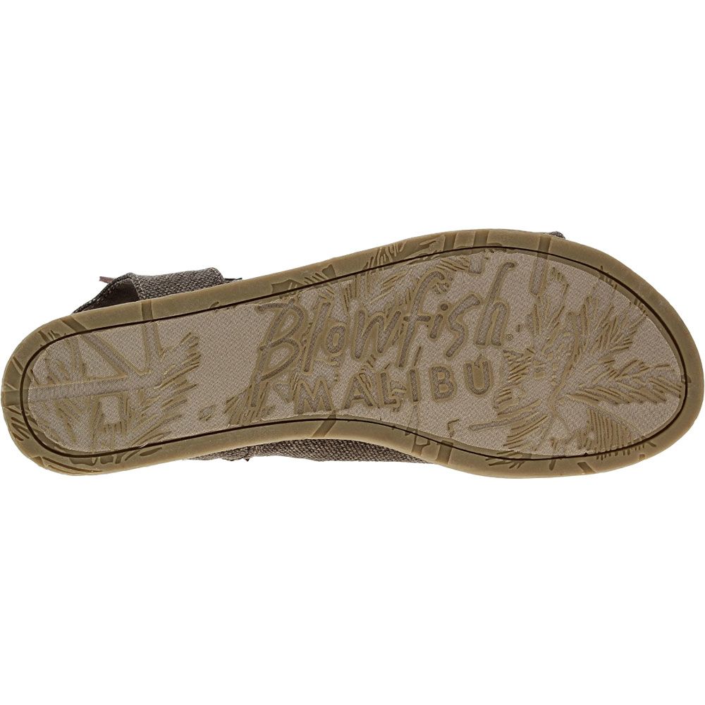 Blowfish Boxie Sandals - Womens Brown Sole View