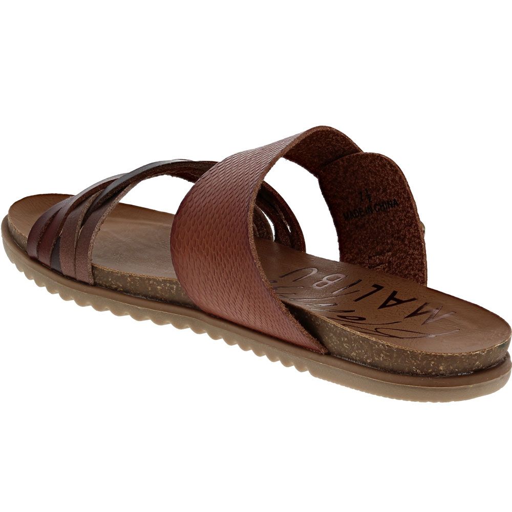 Blowfish Montreal Sandals - Womens Brown Back View