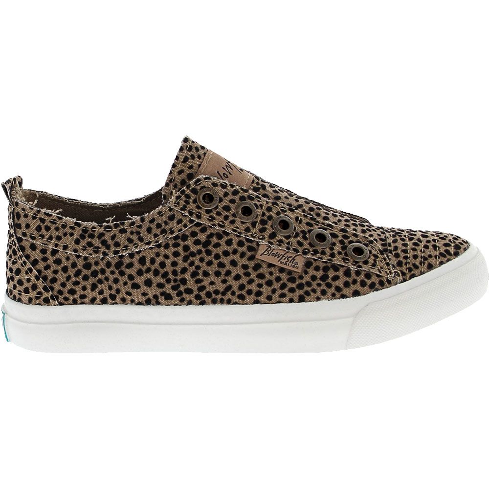 Blowfish Playwire Lifestyle Shoes - Womens Natural Micro Pixie Cat Side View