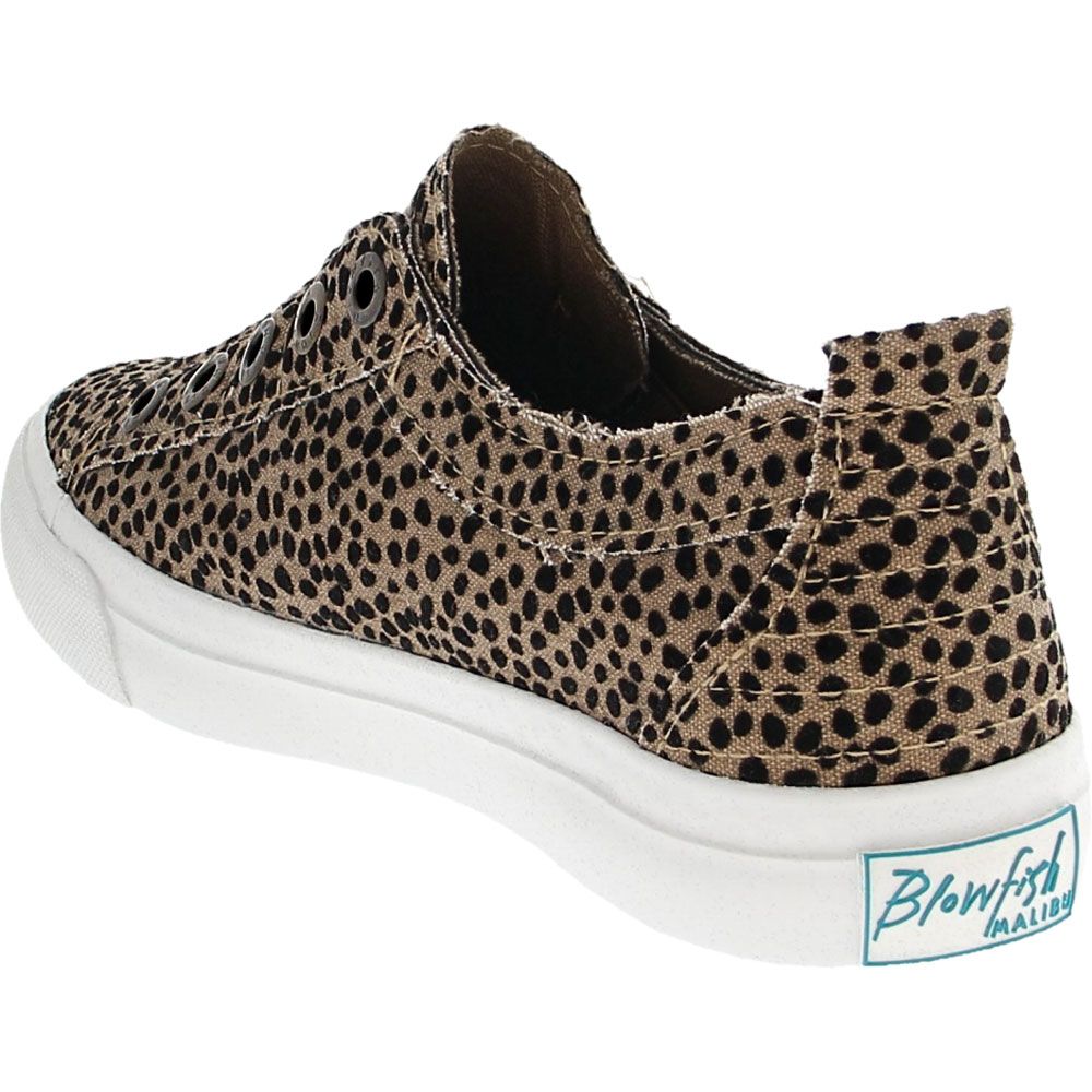 Blowfish Playwire Lifestyle Shoes - Womens Natural Micro Pixie Cat Back View
