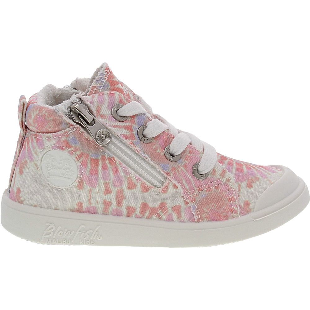 Blowfish Valetta T Athletic Shoes - Baby Toddler Boho Tie Dye Canvas Side View