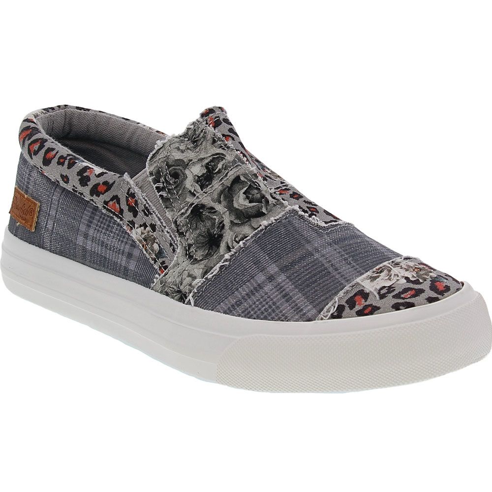 Blowfish Maddox Lifestyle Shoes - Womens Grey Leopard Valley Rose