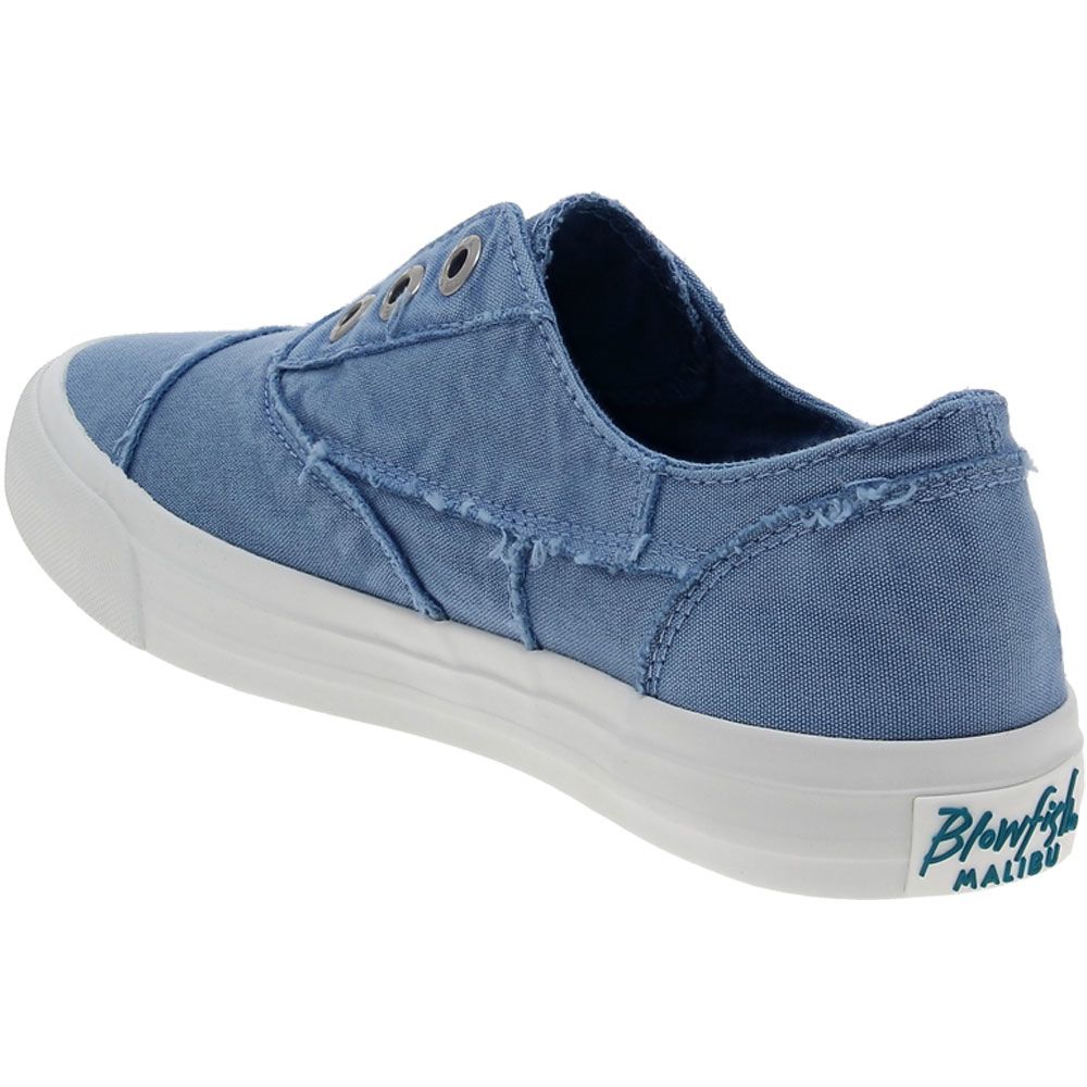 Blowfish Malia Lifestyle Shoes - Womens Blue Back View
