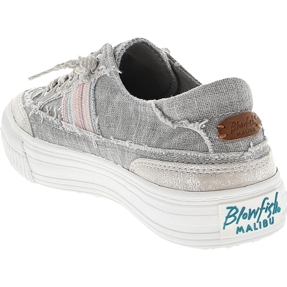 Blowfish Alex Lifestyle Shoes - Womens Fog Grey Back View