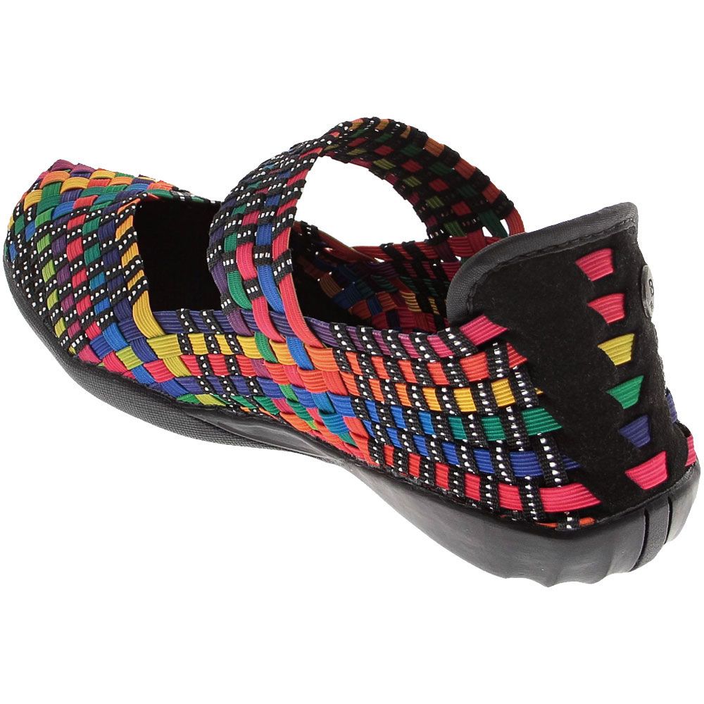 Bernie Mev Cuddly Slip on Casual Shoes - Womens Multi Back View