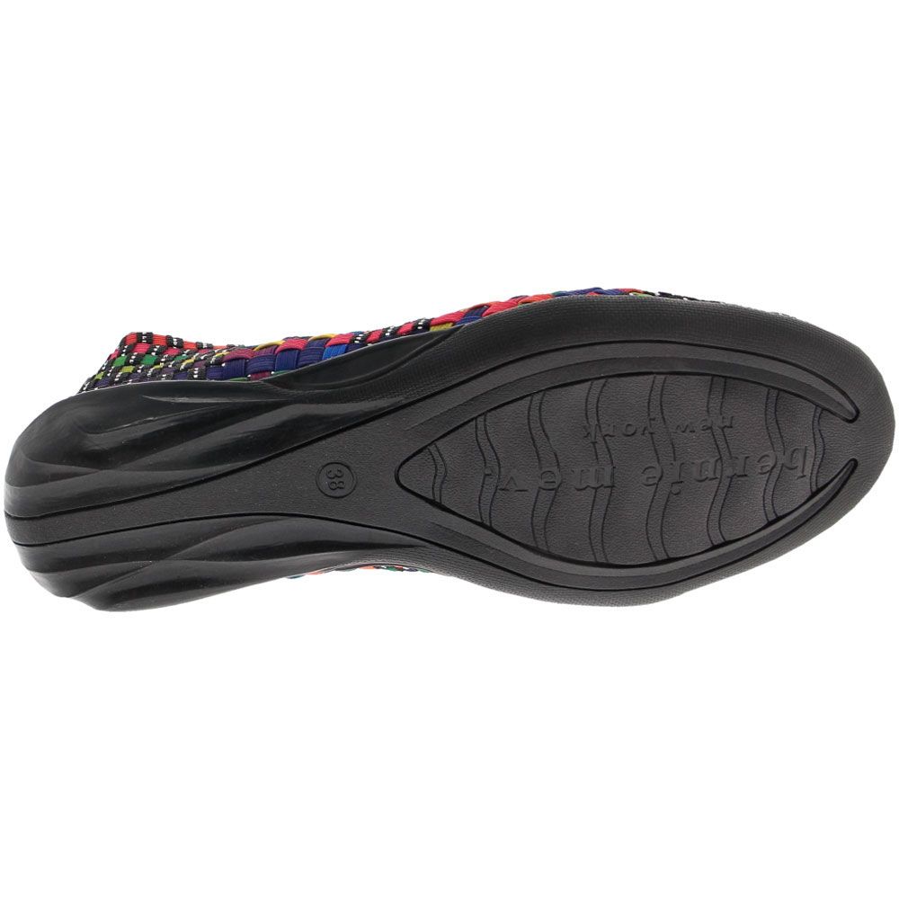 Bernie Mev Cuddly Slip on Casual Shoes - Womens Multi Sole View