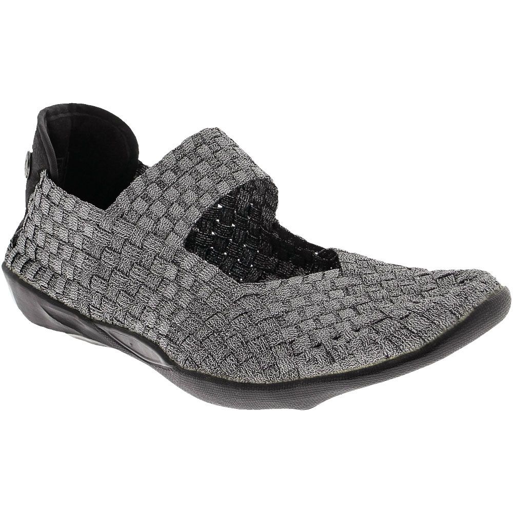 Bernie Mev Cuddly Slip on Casual Shoes - Womens Pewter