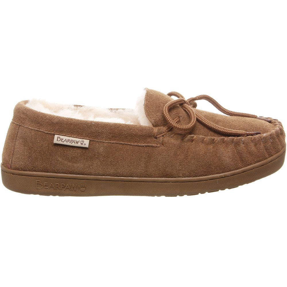 Bearpaw Moc 2 Slippers - Mens Hickory Side View