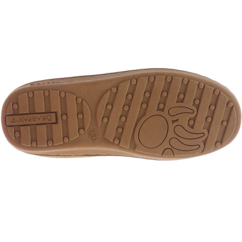 Bearpaw Moc II Slippers - Boys | Girls Hickory Sole View