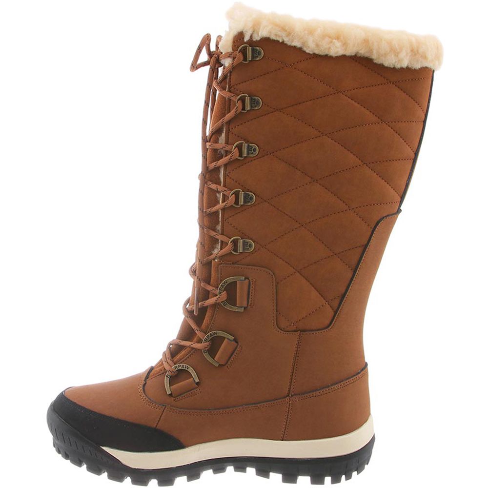 Bearpaw Isabella Winter Boots - Womens Hickory Back View