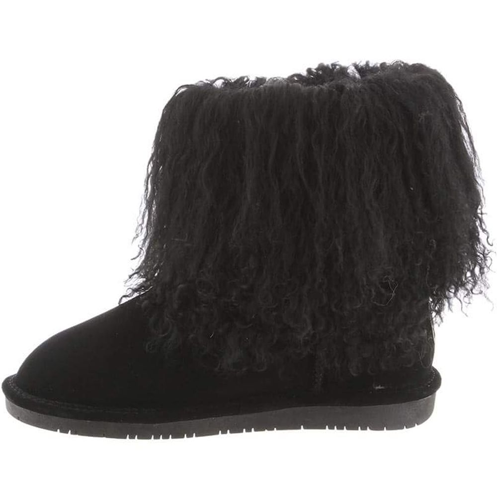 Bearpaw Boo Winter Boots - Womens Black Back View