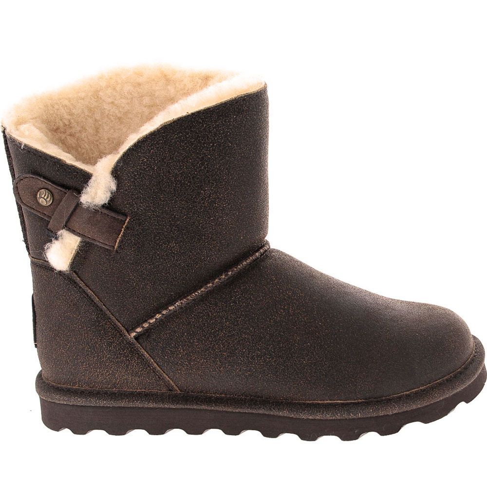 Bearpaw Margaery Winter Boots - Womens Chestnut Side View