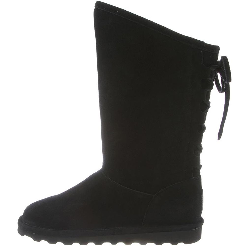 Bearpaw Phylly Winter Boots - Womens Black Back View