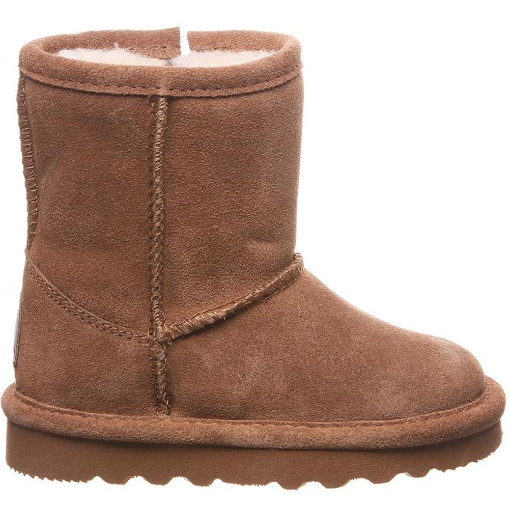 Bearpaw Elle Zipper Winter Boots - Baby Toddler Hickory Side View