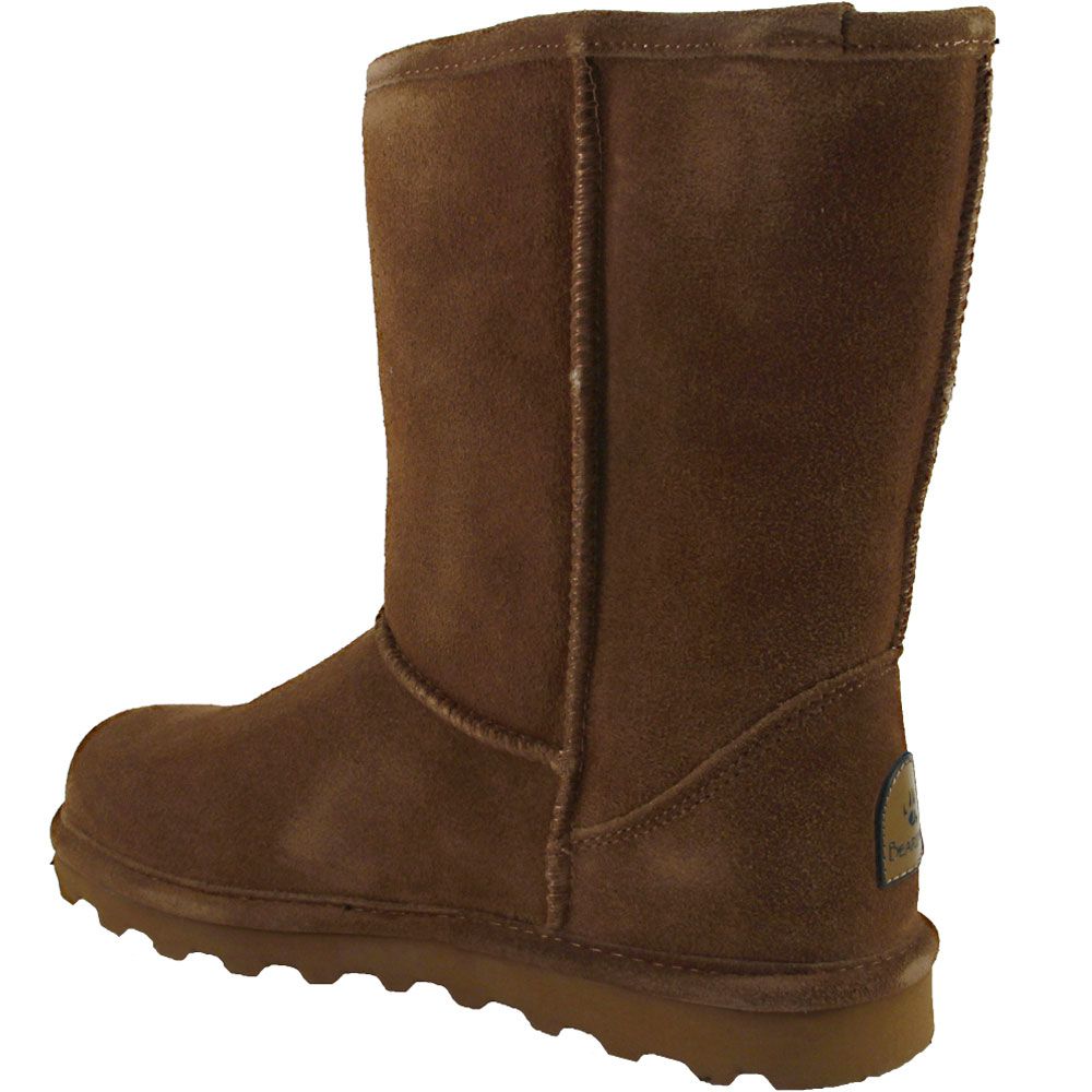 Bearpaw Elle Short Winter Boots - Womens Hickory Back View