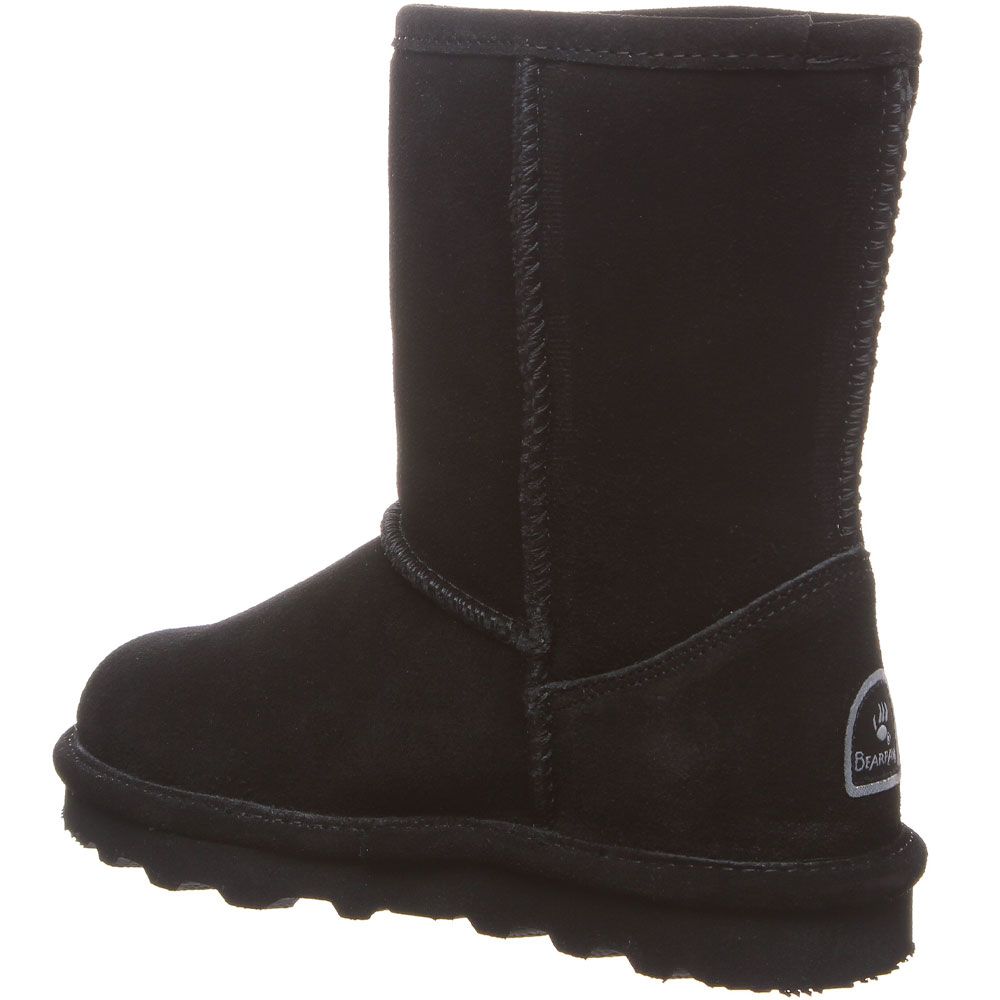 Bearpaw Elle Comfort Winter Boots - Girls Black Back View