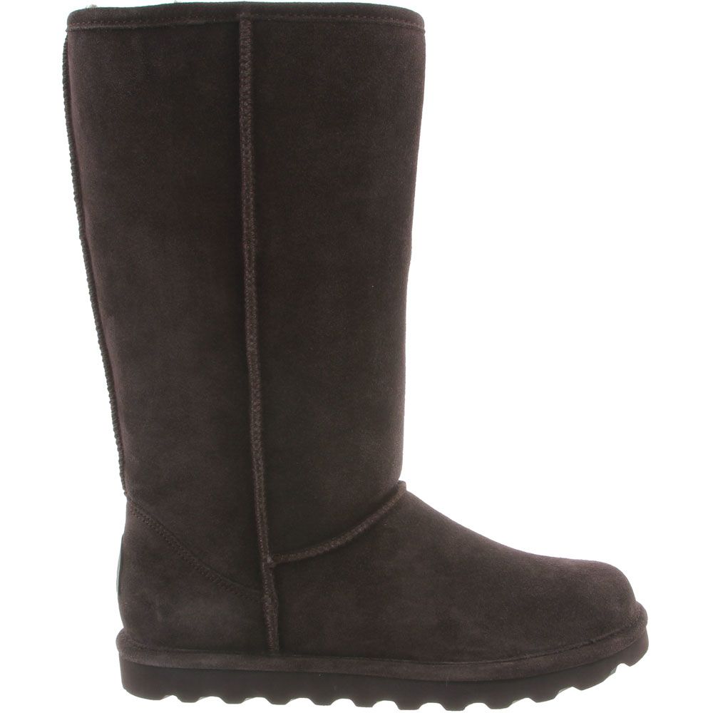 Bearpaw Elle Tall Winter Boots - Womens Chocolate Side View