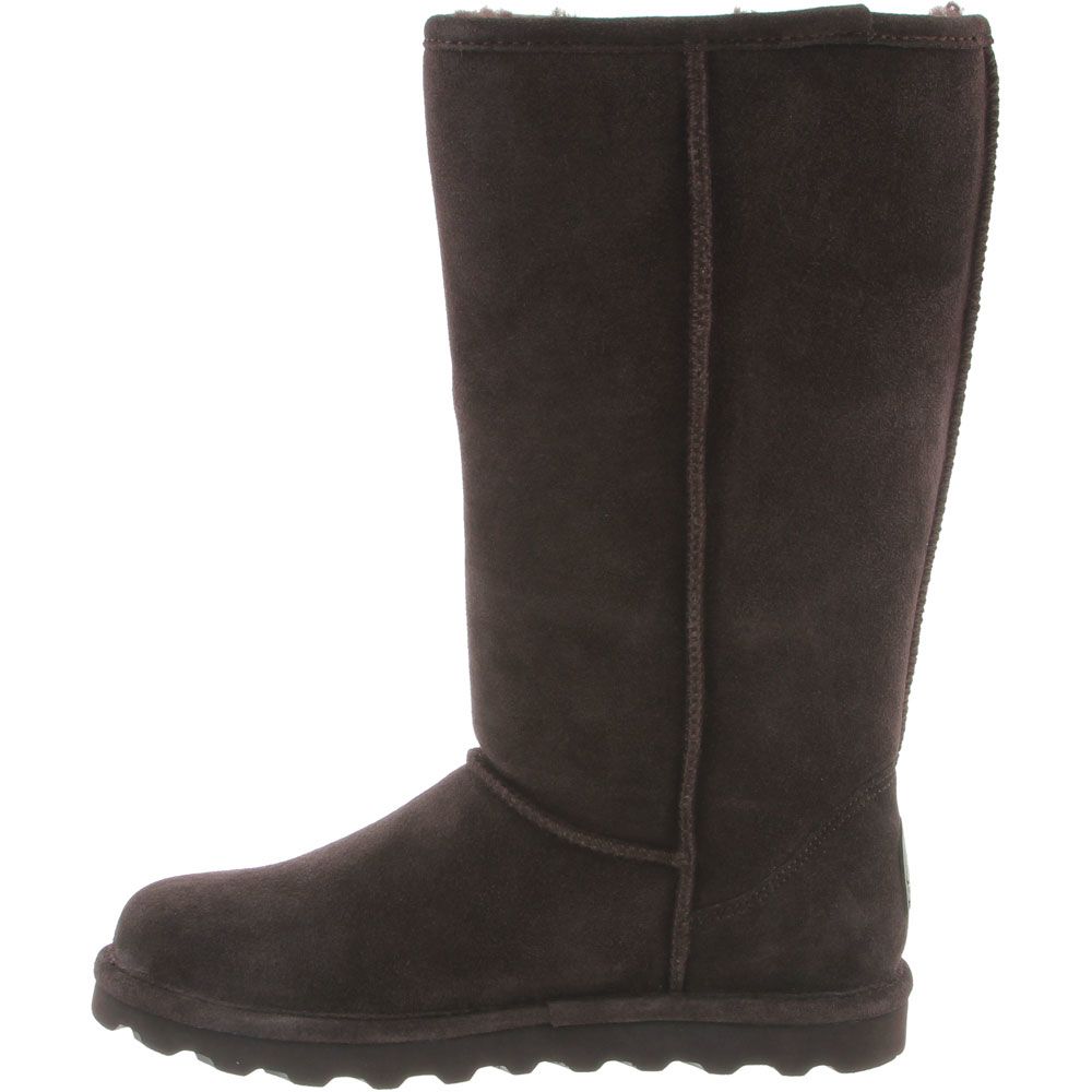 Bearpaw Elle Tall Winter Boots - Womens Chocolate Back View