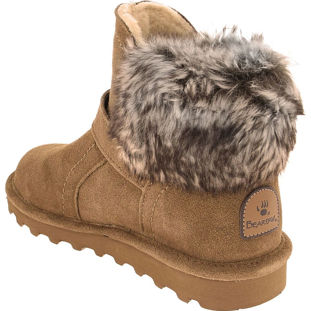 Bearpaw Koko Winter Boots - Womens Brown Back View
