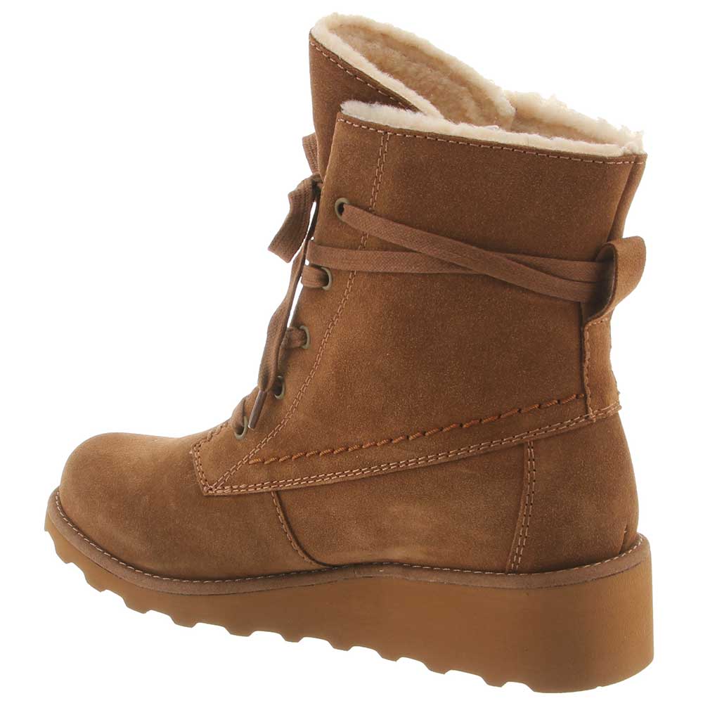 Bearpaw Krista Winter Boots - Womens Hickory Back View