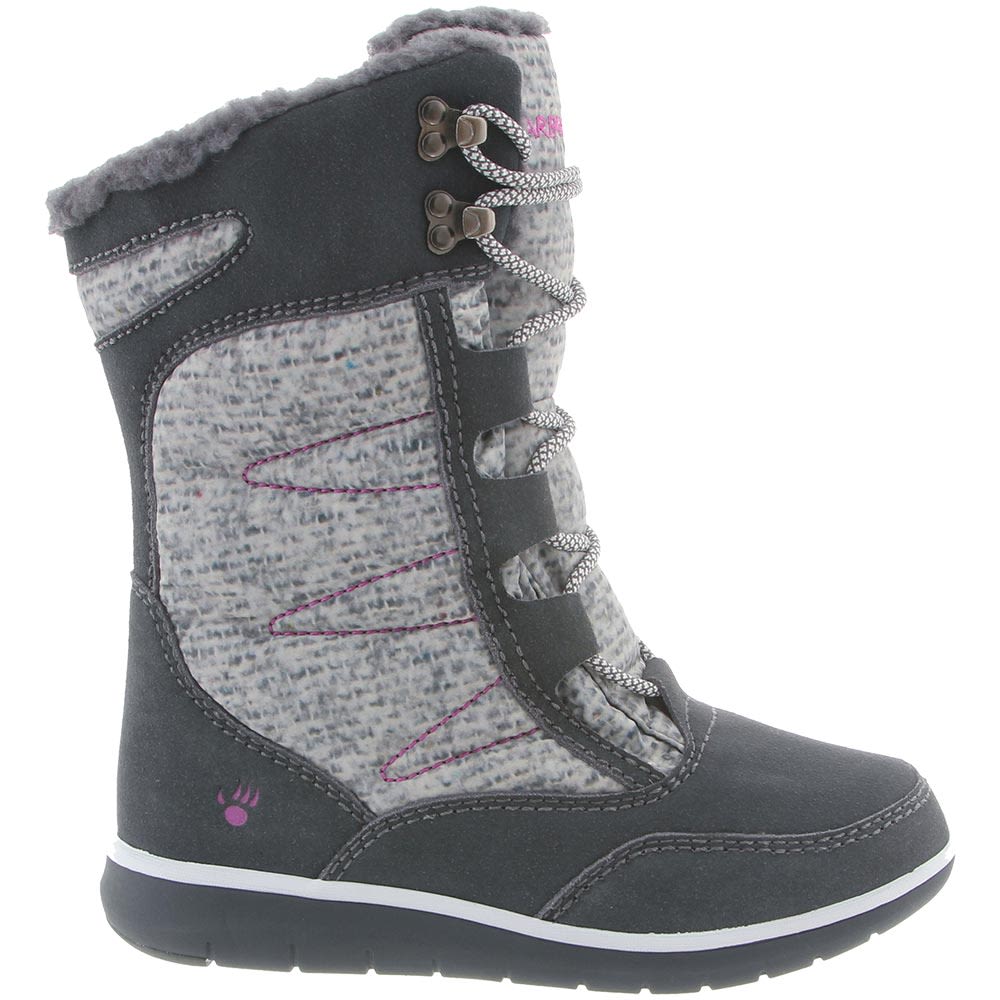 Bearpaw Aretha Winter Boots - Womens Charcoal Side View