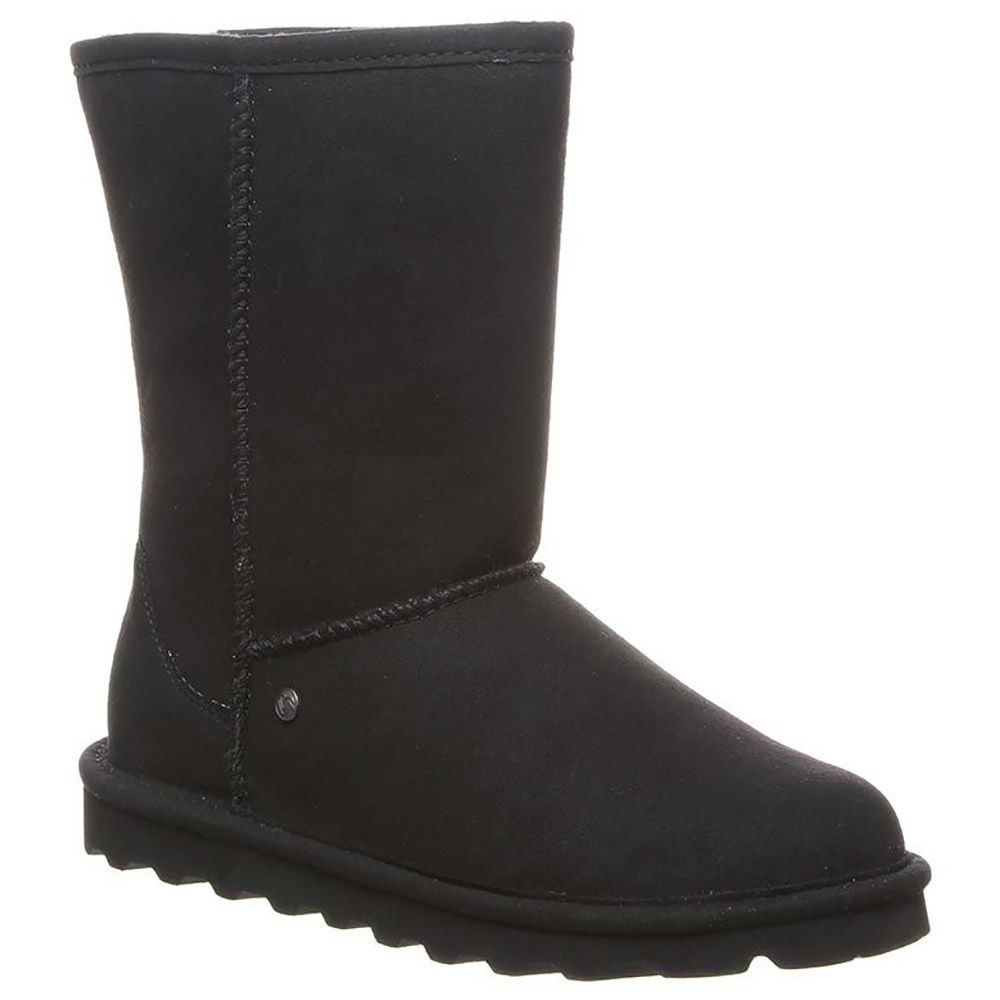 Bearpaw Elle Short Vegan Winter Boots - Womens Black