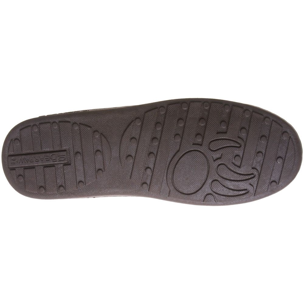 Bearpaw Mach 4 Slippers - Mens Chocoloate Sole View
