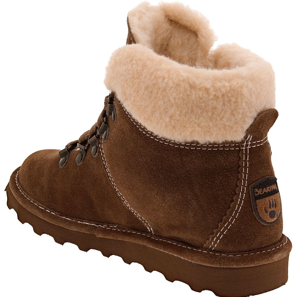 Bearpaw Marta Casual Boots - Womens Hickory Back View