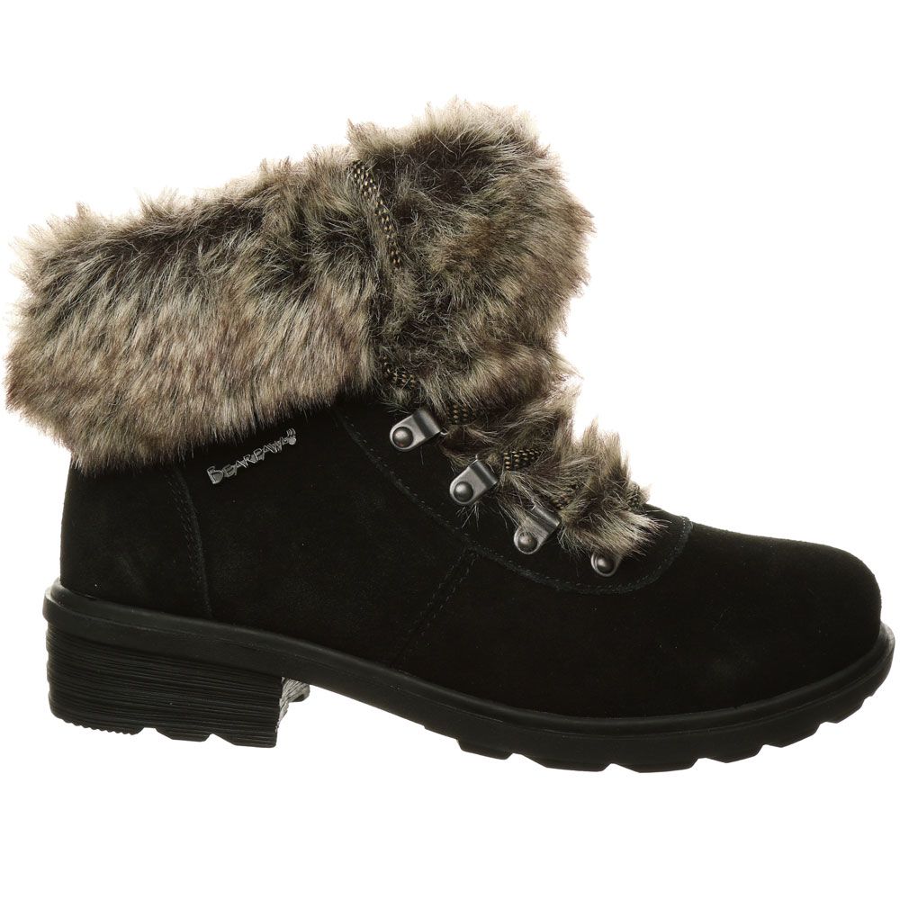 Bearpaw Serenity Winter Boots - Womens Black Side View