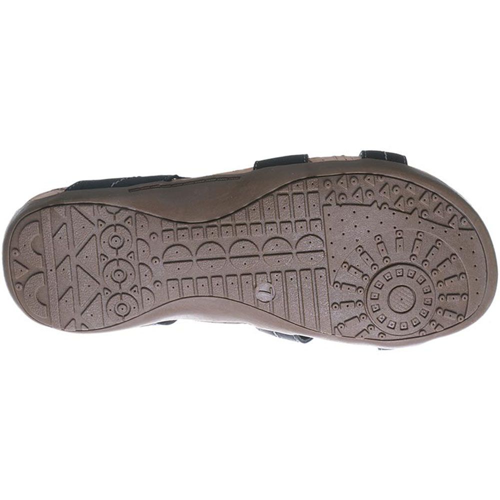 Bearpaw Kai II Sandals - Womens Black Sole View