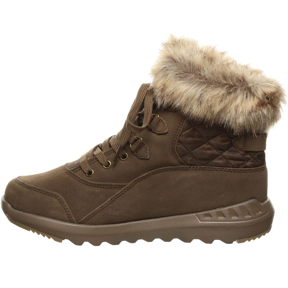 Bearpaw Robin Winter Boots - Womens Seal Brown Back View