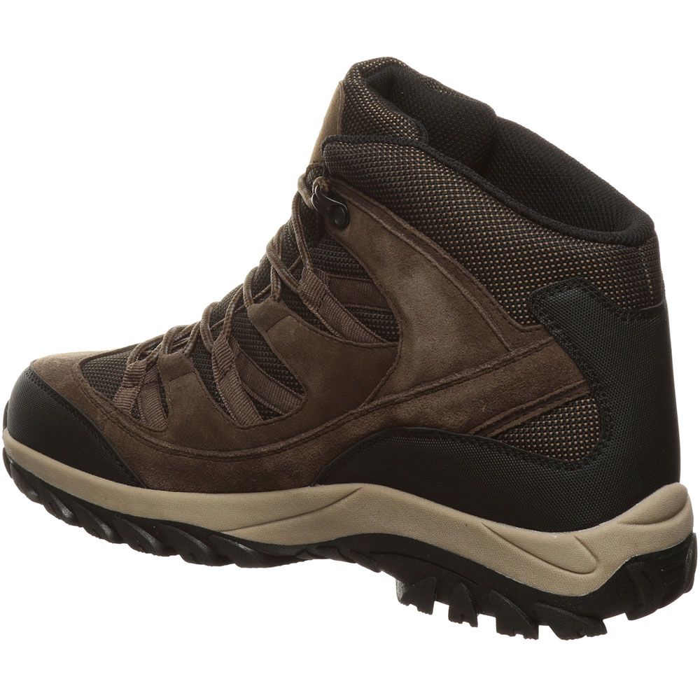 Bearpaw Tallac Hiking Boots - Mens Chocolate Back View
