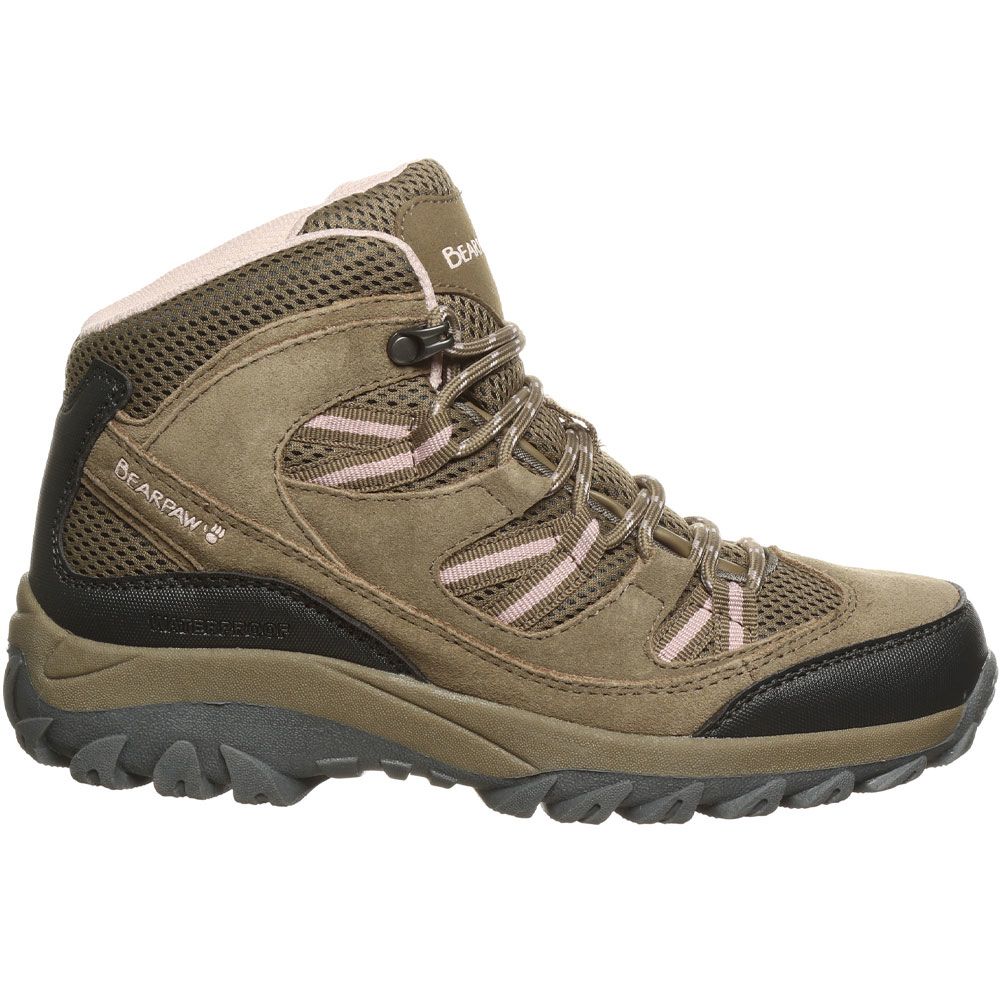 Bearpaw Tallac Hiking Boots - Womens Natural Side View