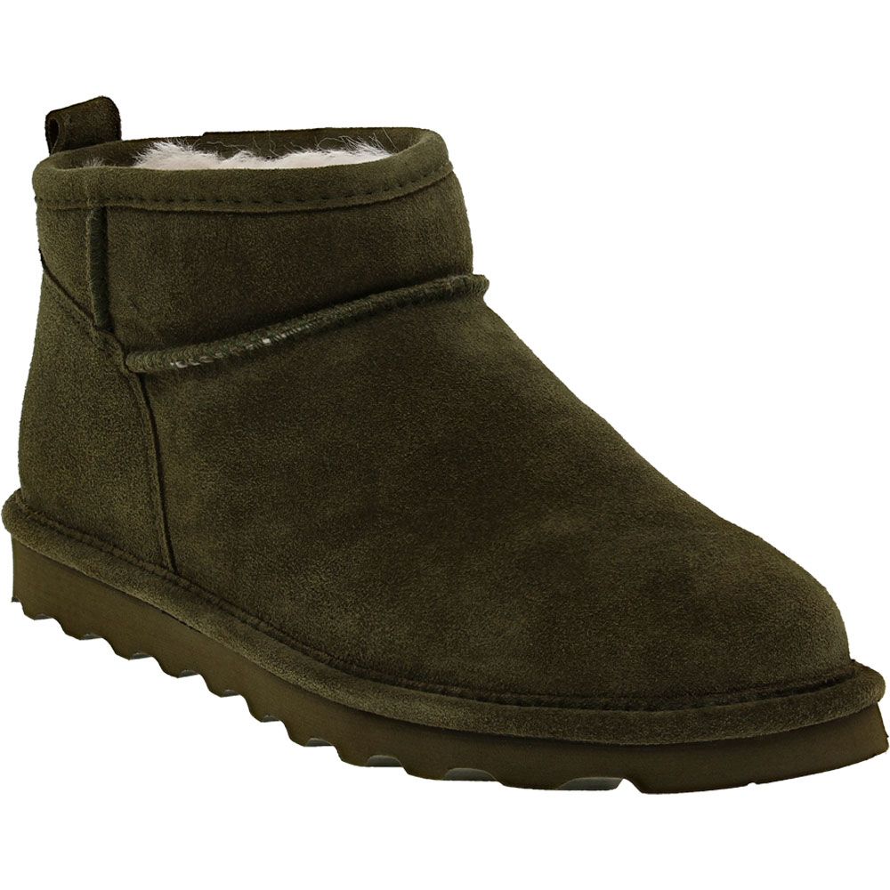 Bearpaw Shorty Winter Boots - Womens Olive