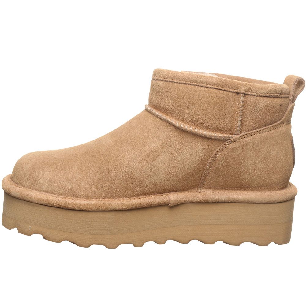 Bearpaw Retro Shorty Casual Boots - Womens Iced Coffee Back View