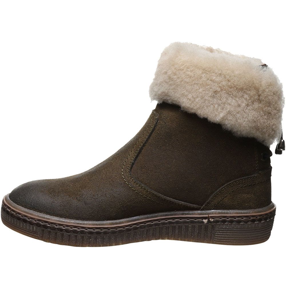 Bearpaw Leticia Winter Boots - Womens Military Green Back View