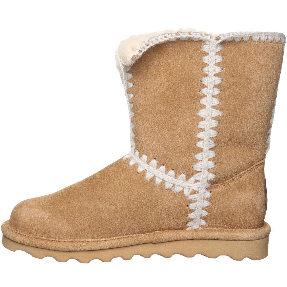 Bearpaw Penelope Winter Boots - Womens Iced Coffee Back View