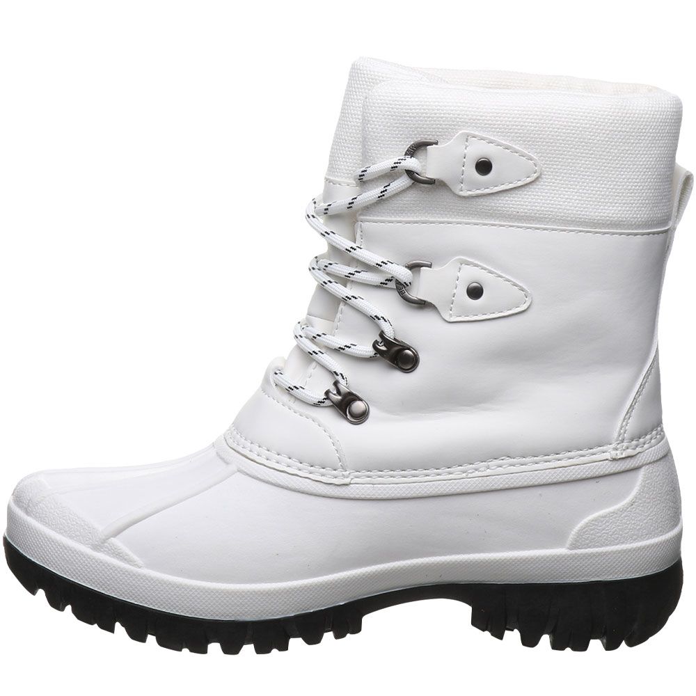 Bearpaw Tessie Winter Boots - Womens White Back View