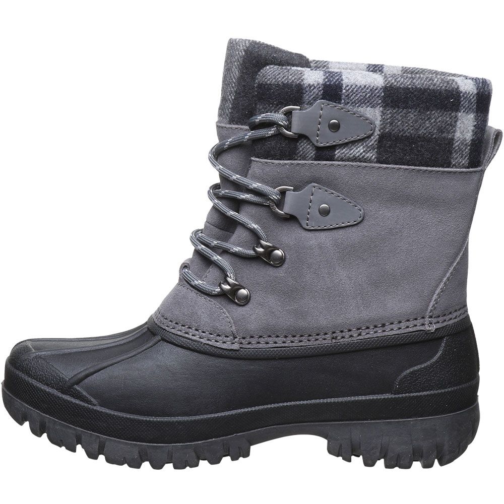 Bearpaw Tessie Winter Boots - Womens Charcoal Back View