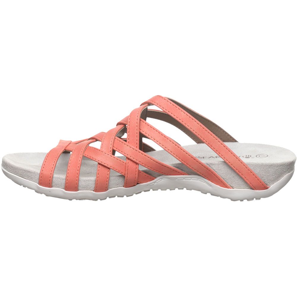 Bearpaw Zinnia Sandals - Womens Coral Back View