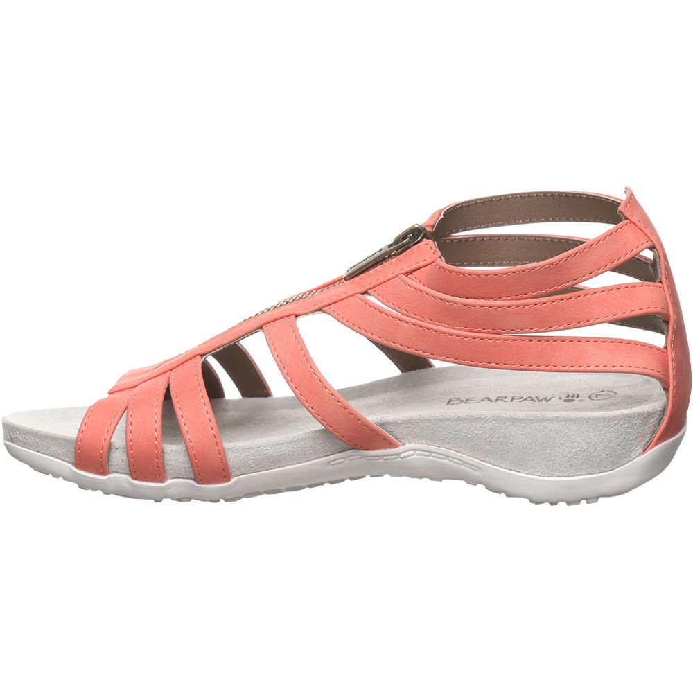 Bearpaw Ronda Sandals - Womens Coral Back View
