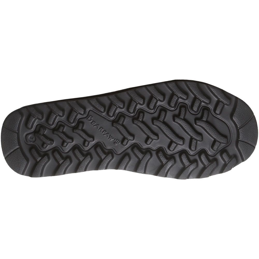 Bearpaw Crest Sandals - Womens Black Sole View