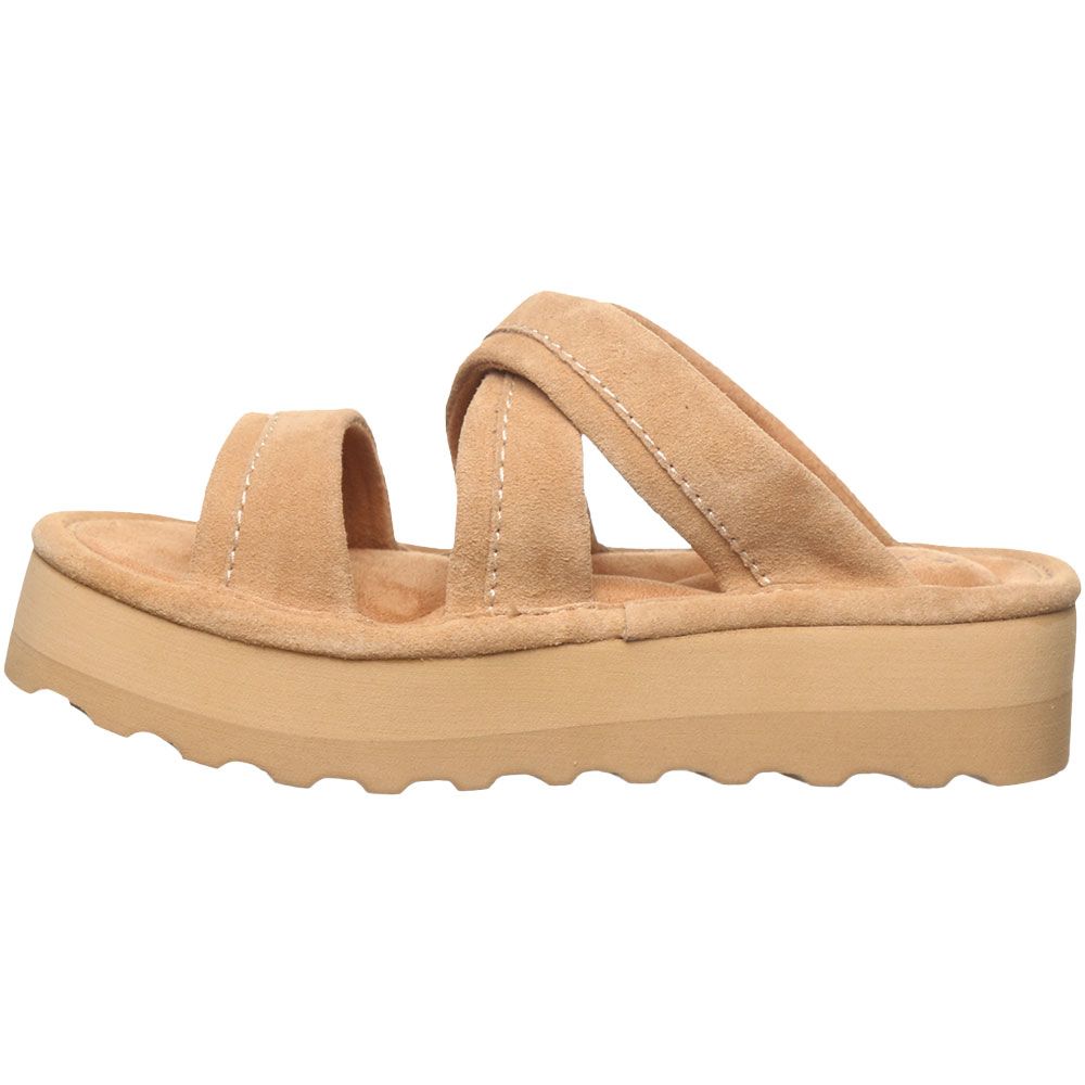 Bearpaw Altitude Sandals - Womens Iced Coffee Back View