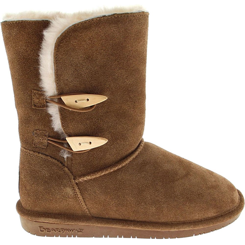 Bearpaw Abigail Winter Boots - Womens Brown Brown Side View