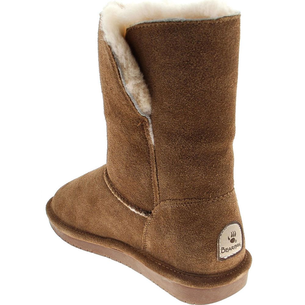 Bearpaw Abigail Winter Boots - Womens Brown Brown Back View
